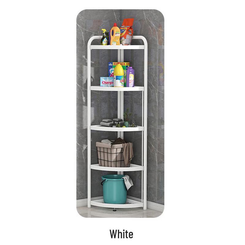 Складная угловая напольная полка для хранения