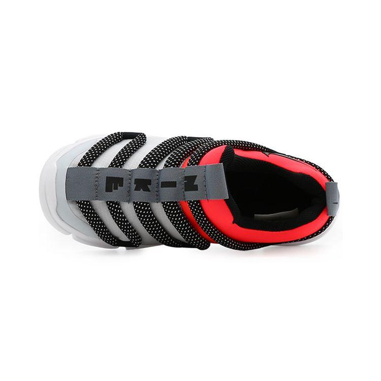 Nike Novice Low Top Sports Casual Shoes Kids Sneakers Black Gray Red AQ9661-600