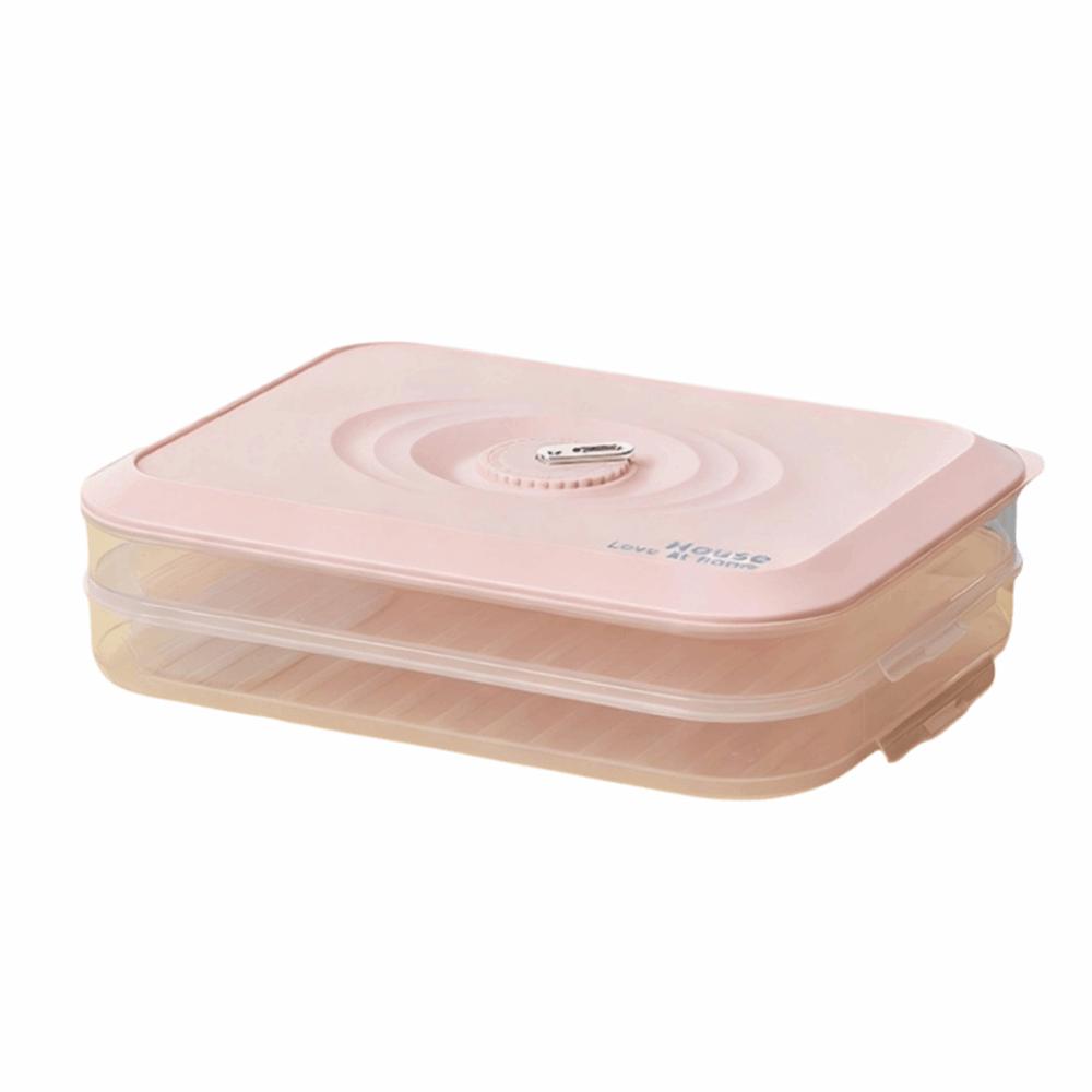 Stackable Dumpling Storage Box Fresh-Keeping Frozen Dumpling Storage Box Refrigerator