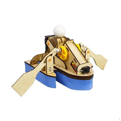 Hand Rowing Boat Model Kits Educational Developmental Toy Teaching Props 3D Puzzles Science