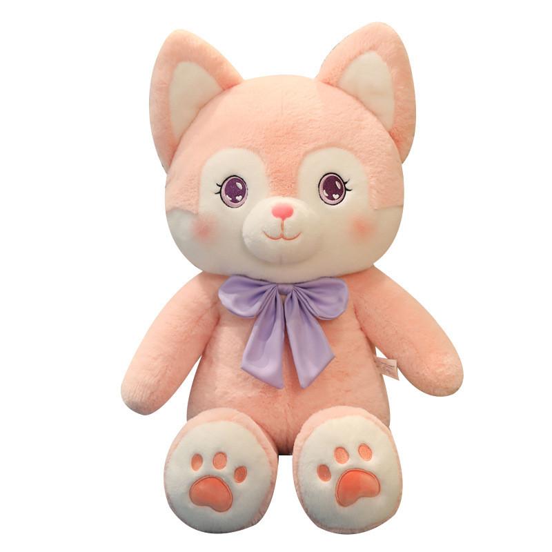 

Pink Linabell Plush Toy With Bow Decoration For Kids And Teens Gift 50cm