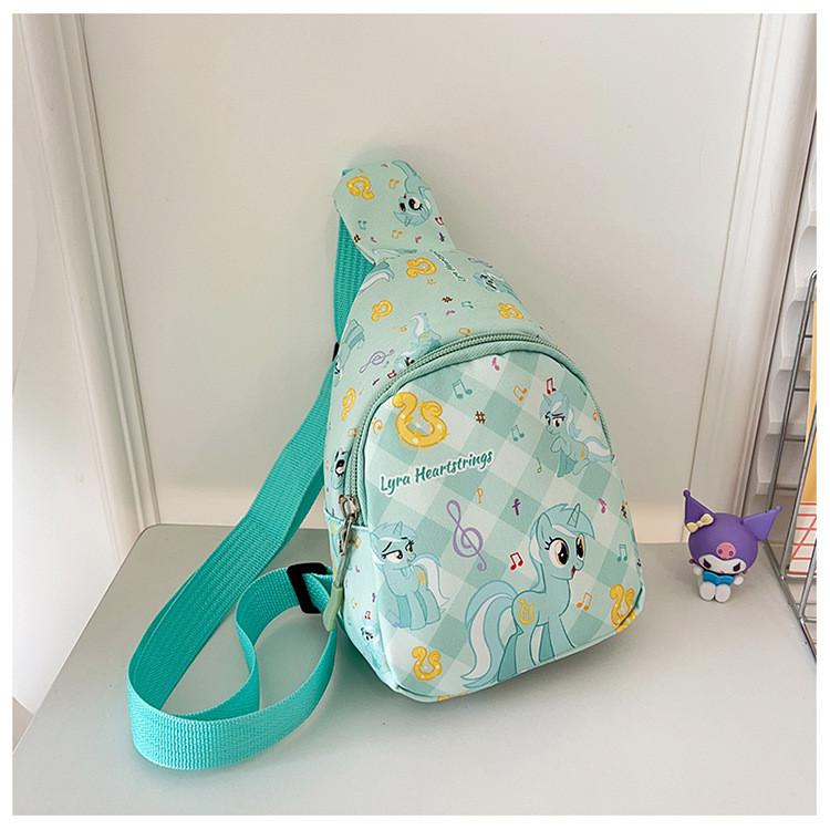 Cartoon Stylish New Chest Bag For Kids Lightweight Fashionable Ins Backpack For Boys Girls And