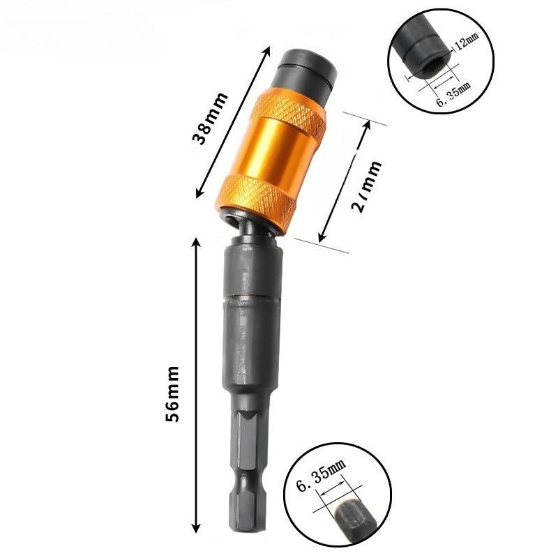 1/4 "Hex Magnetic Ring Screwdriver Bits Drill Hand Tools Drill Bit Extension Rod Quick Change Holder Drive Guide Screw Drill Tip