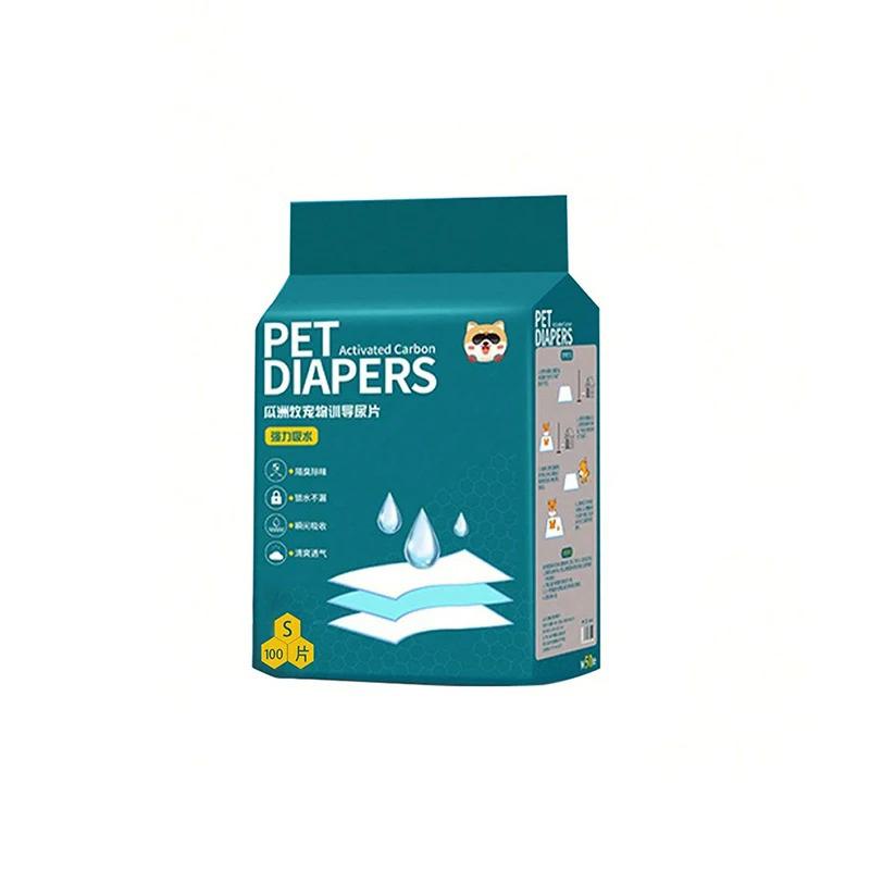 Professional 20/40/50/100 Pcs Dog Deodorizing Urine Pad Pet Toilet Pad For Toilet Training Deodorizing And Absorbing Water Thick Disposabl