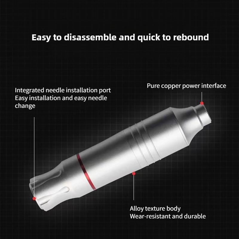 European Lip Current Instrument Particle Eyebrow Tattoo Embroidery Machine Point Stab Tattoo Full Throw One-Piece Machine