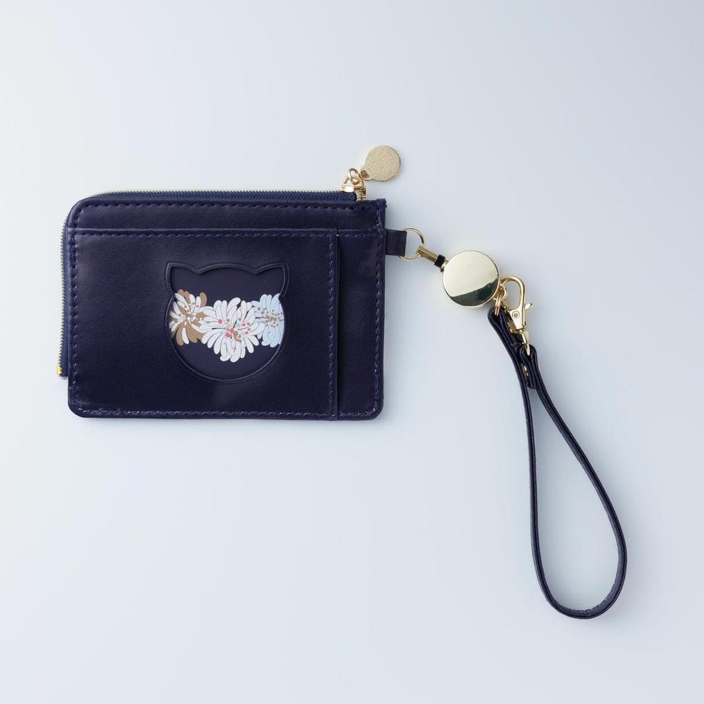 Marks Pass Case, Paul & Joe Chrysanthemum Navy, PAJ-PAC20-NV