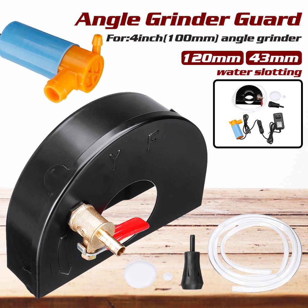 svale Baglæns Ananiver Buy Upgrade 4 Inch Angle Grinder Water Slotting Guard Dust Cover Wet  Grinding Tool Pump at affordable prices — free shipping, real reviews with  photos — Joom