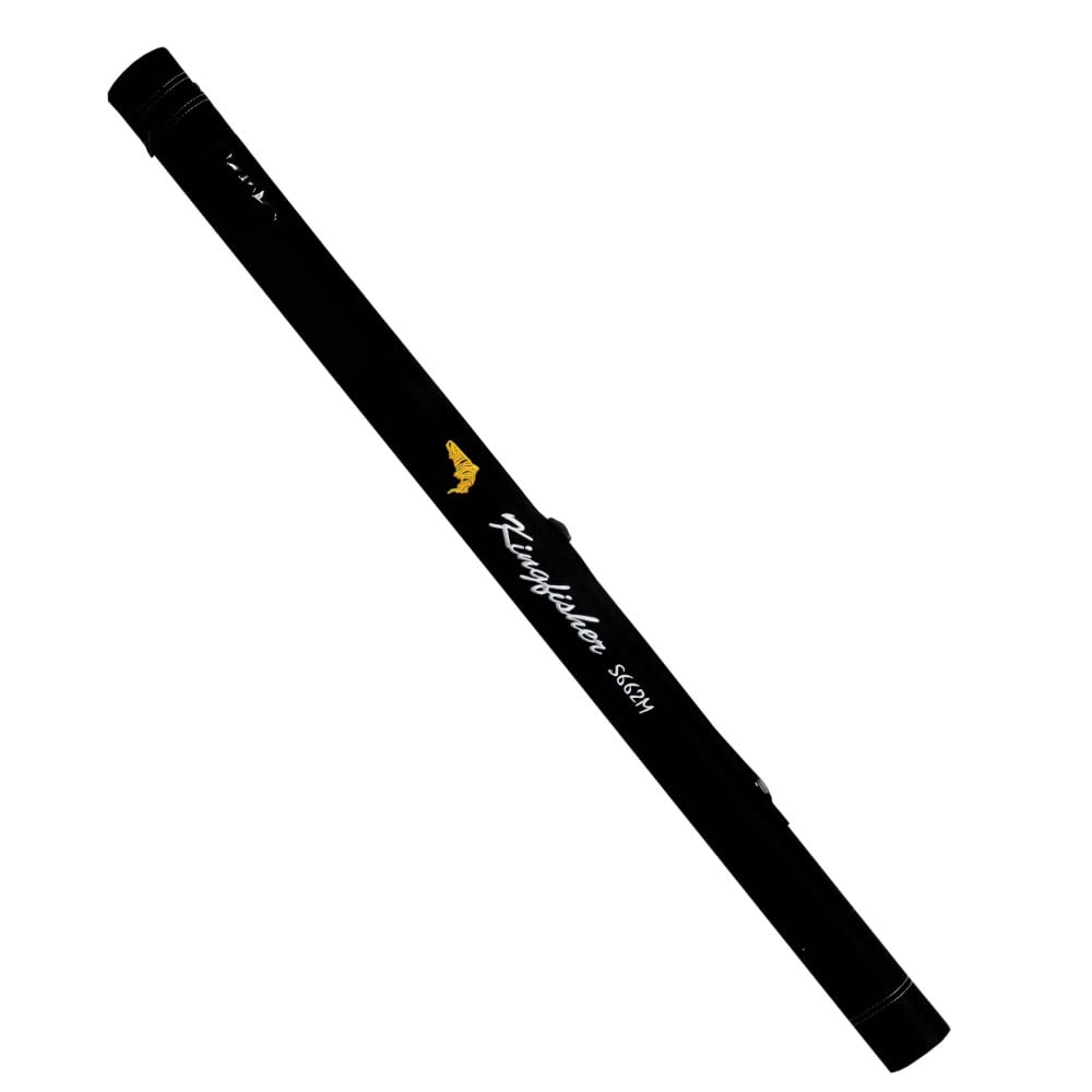 Orig Fishing Tackle Kingfisher S662M Lure Style with Hard Rod Case for Bass, Rockfish, and Boat Seabass (ori-784085)