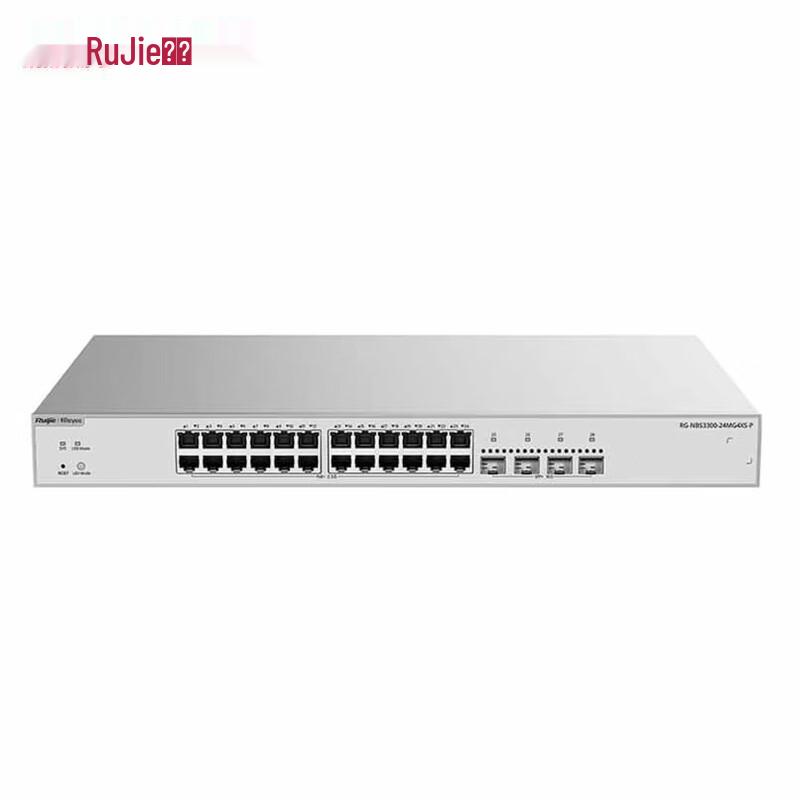 Ruijie 28-Port 2.5G PoE++ Managed Switch with 10G SFP+ Uplinks