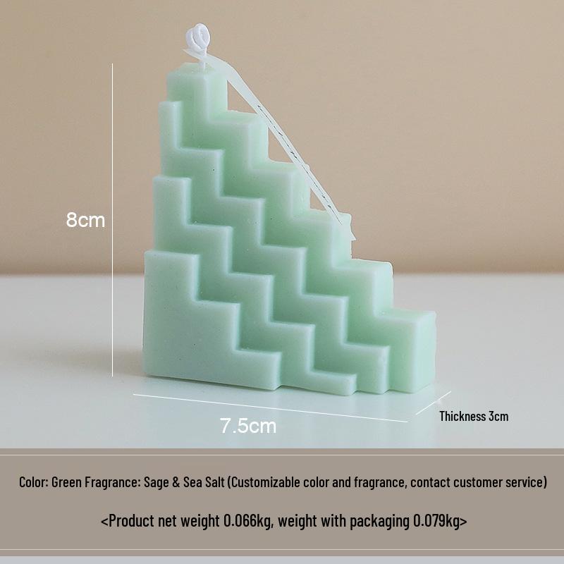 Handmade Geometric Scented Candles: Smokeless Aromatherapy Ornaments & Birthday Gift Box