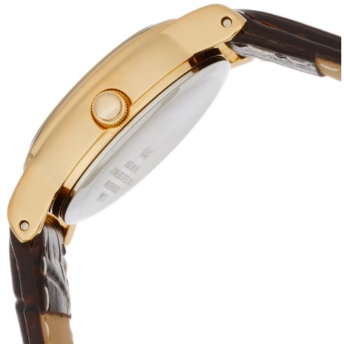 Citizen Q&Q Watch Analog Waterproof Leather Strap QA63-103 Women's Brown