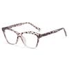 35021 Fashion Square Ferrule Legs Tr90 Glasses Frame 2023 New Anti-Blue Flat Glasses Unisex