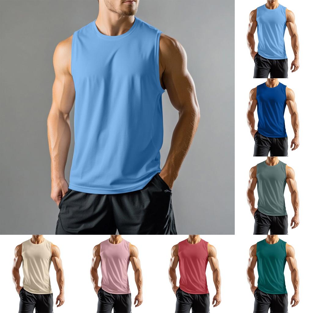 Pánská sportovní ležérní vesta bez rukávů