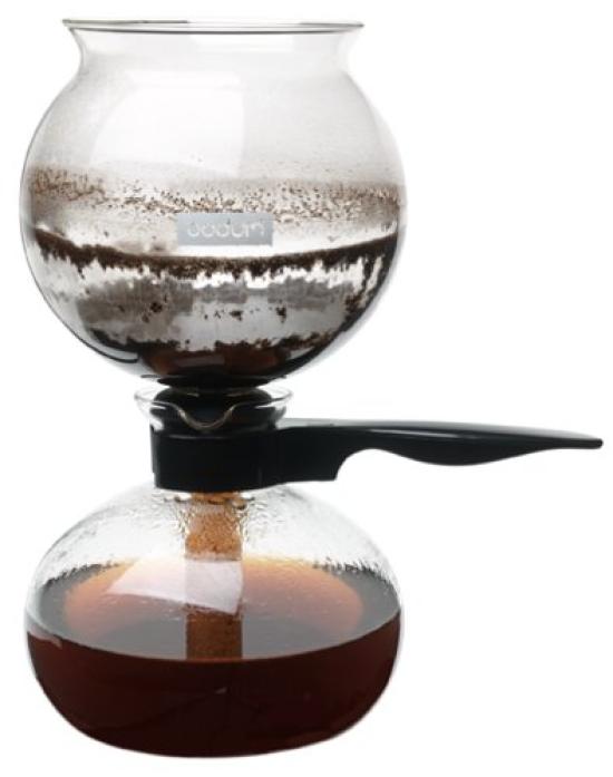 BODUM Bodum Coffee Maker Siphon PEBO Pebo Siphon Coffee Maker 1000ml Black Plastic Filter Glass Beaker Direct Fire Coffee [Genuine Product] 1208-01