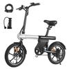 AVDLEU - Faltrad Elektrisch - 16" Räder - 250W Motor 25km/h - 36V 12.8Ah Batterie - Reichweite 60-90km (Modus UNTERSTÜTZUNG)