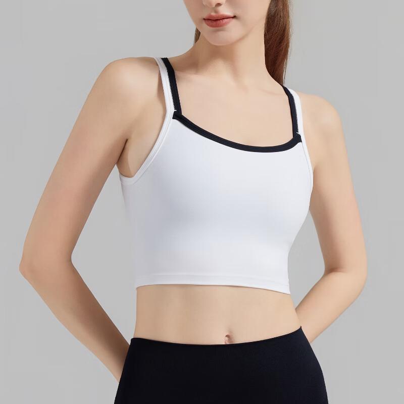 Женский спортивный бюстгальтер для йоги на тонких бретелях