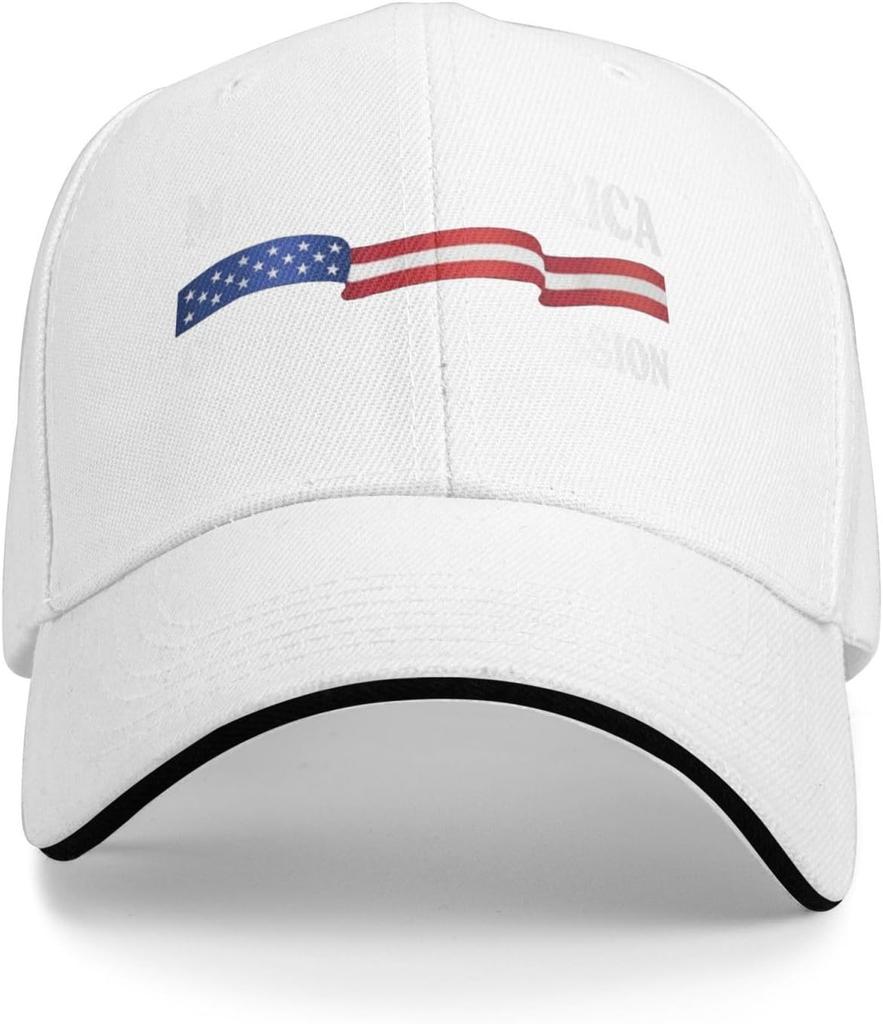Make America Great Depression Again Polyester Baseball Cap Patriotic Political Unisex Outdoor Adjustable Hat