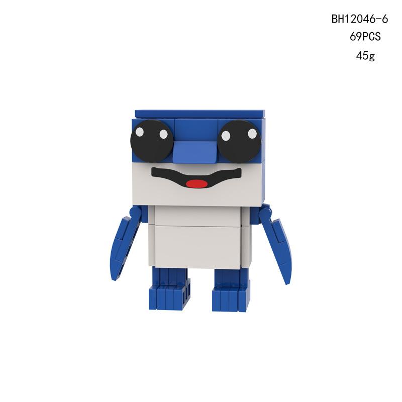 Steal A Brainrot Blocchi da Costruzione Cartone Animato Sammy Jandel Blocchi Giocattolo 67 Blocchi da Costruzione per Bambini Regalo di Compleanno Giocattolo da Costruzione