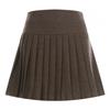 Shop Women S Herringbone Golf Short Pleated Skirt Brown nS wSk 20020