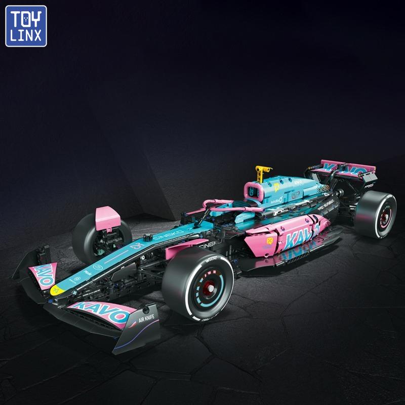 New Racing Car Building Set Building Blocks Car Assembly Cool Collection Display Model Car Kit Boy Children's Toy Birthday Gift