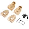 1 Pair RC Rear Axle Seat Fit for AXIAL AXP8 Gilamon 1 8 Car Replacement Set Brass