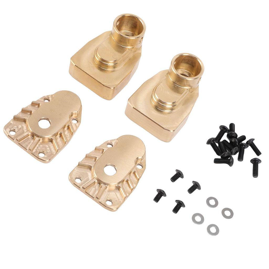 1 Pair RC Rear Axle Seat Fit for AXIAL AXP8 Gilamon 1 8 Car Replacement Set Brass