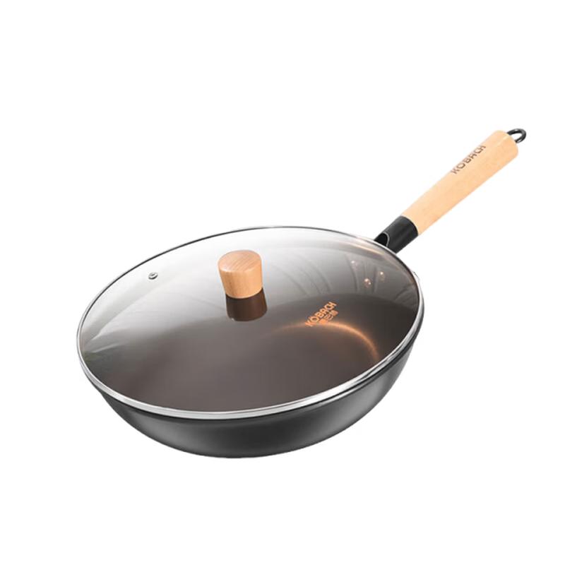 Kobach Traditional Iron Wok 32cm