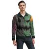 Men's Halloween Printed Corduroy Button Shirt