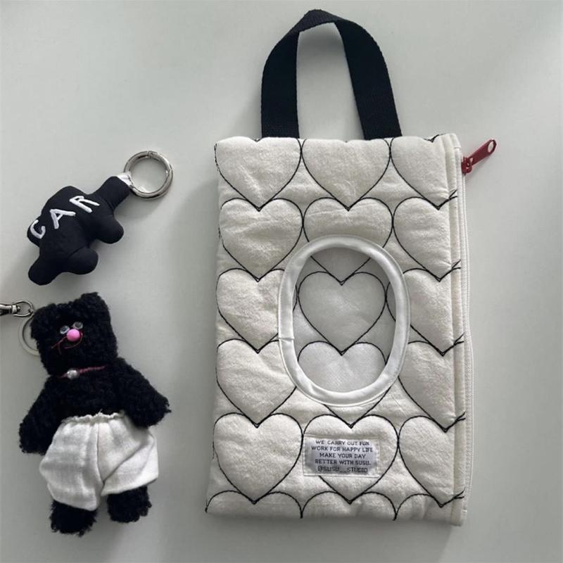 Macaron Color Cotton Baby Wet Wipe Pouch Portable Wipes Holder Case Reusable Refillable Cosmetic Pouch Useful Tissue Box