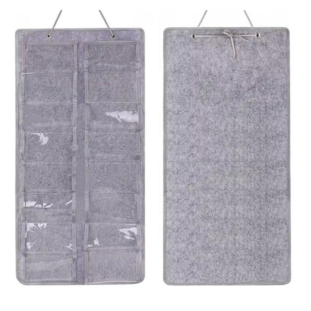 16 Fächer Sonnenbrillen-Aufbewahrungstaschen Platzsparende Brillen-Auslage Wandtaschen-Aufbewahrung Einzelhandels-Display