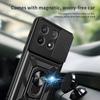 For Xiaomi Poco X6 Pro 5G/Redmi K70E 5G Case PC+TPU Anti-drop Phone Cover with Slide Lens Window