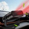 Car Accessories 2 In 1 Portable 12v/24v 120w Windshield Defogging Demister Defroster Electric Cooling Heating Fan Car Heater