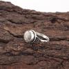Ethiopian Copper Turquoise Ring, 925 Sterling Silver Jewelry, Handmade Ring Gemstone For Wedding Gift