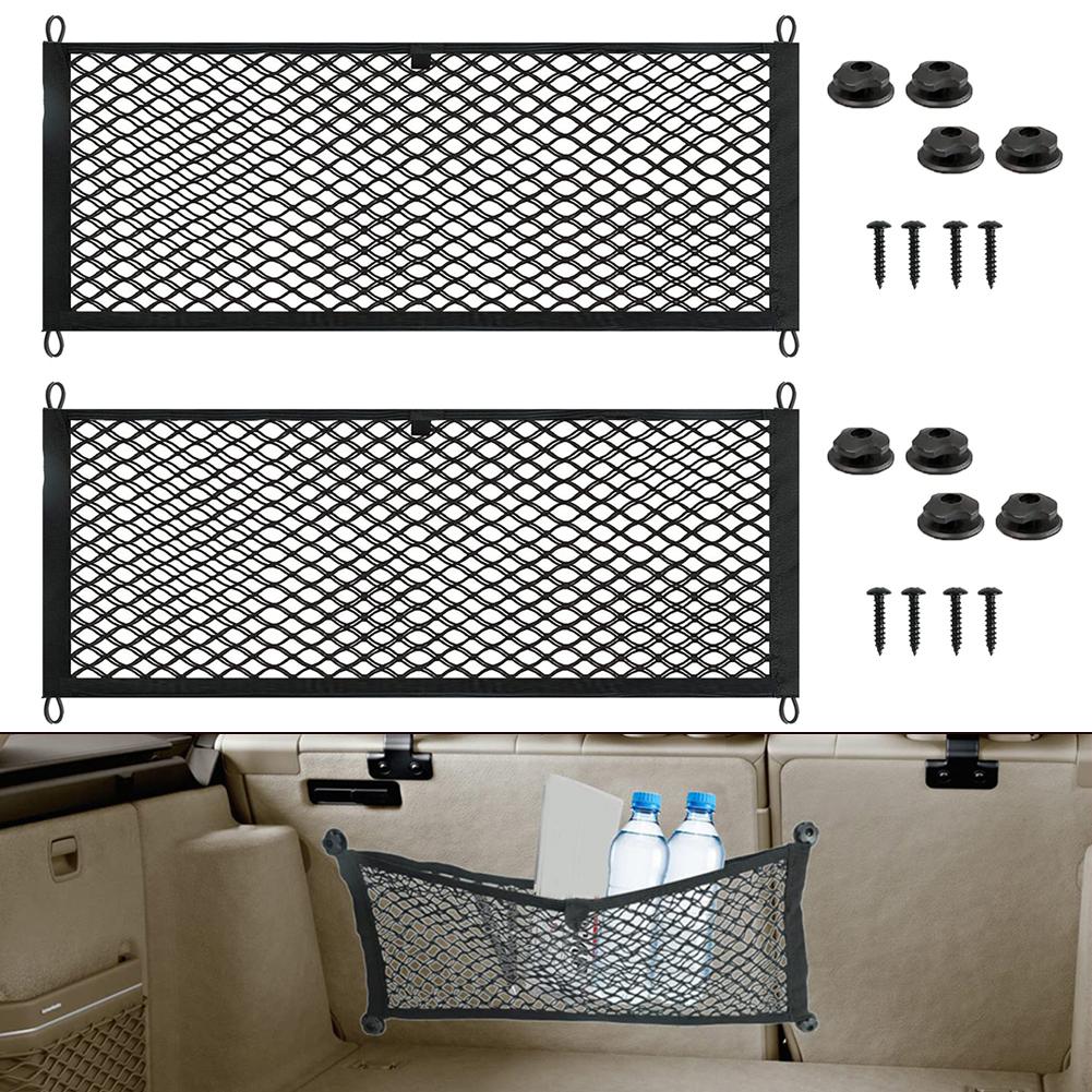 With Screws Storage Net 25*60CM 2pcs Boat Cargo Net