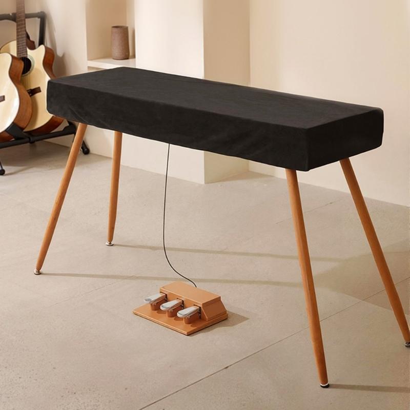 Luxurious Spandex Dust Cover for 88 Key Electronic Keyboards Soft and Protects Against Scratches Soft Fit Easy To Clean