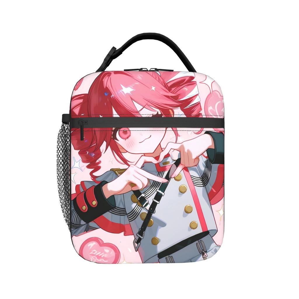 Kasane Teto Lunch Bag  Aesthetic Lunch Box For Unisex Picnic Portable Cooler Bag Oxford Graphic Design Thermal Tote Handbags