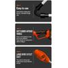 Rechargeable Cordless Lithium-Ion Blower – Foldable, High-Power Electric Tool for Leaf Blowing, Snow Clearing, and Dust Removal