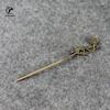 Valentine's Day gift Vintage dragon flowers Hair Clips Girls brass copper needle Hairpins Fashion Hairgrips Lady Elegance Tools