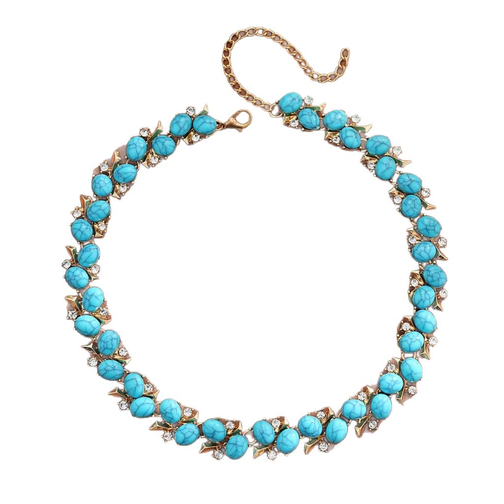 2026 Vintage Elegant Luxury Earrings Necklace Set Banquet Dress Medieval Accessories