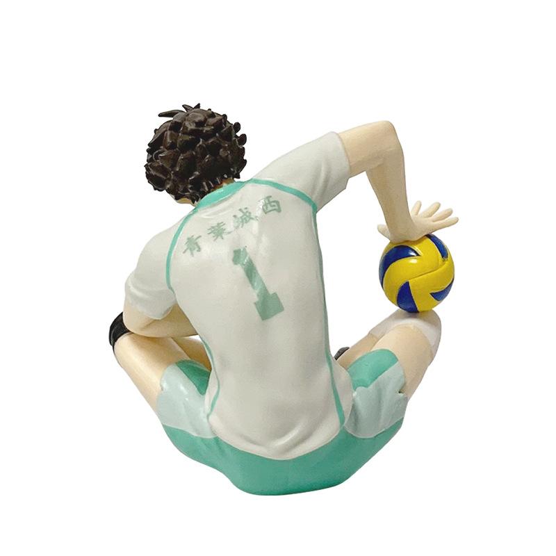 Haikyu! Cartoon Figure Statue Oikawa Toru Kotaro Bokuto Akaashi Keiji Action Anime Model Collection Ornaments Toy Gift