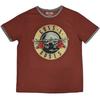 Guns N' Roses Classic Logo T-Shirt Red New