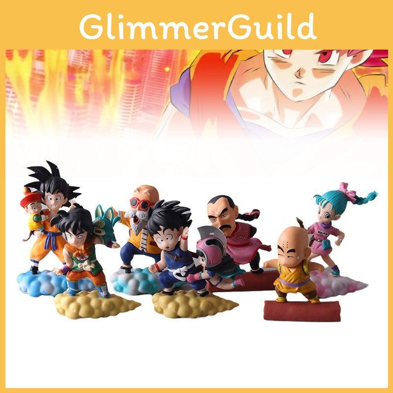 Ball Dragon 7pcs Character Pvc Toy Model Desktop Decoration Child Gift Christmas