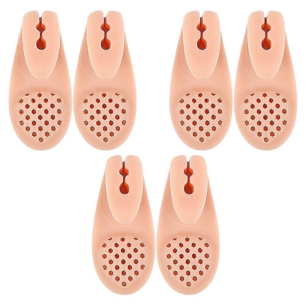 Big Toe Separators Silicone Toe Corrector for Toes 15Pairs Cushion Pads