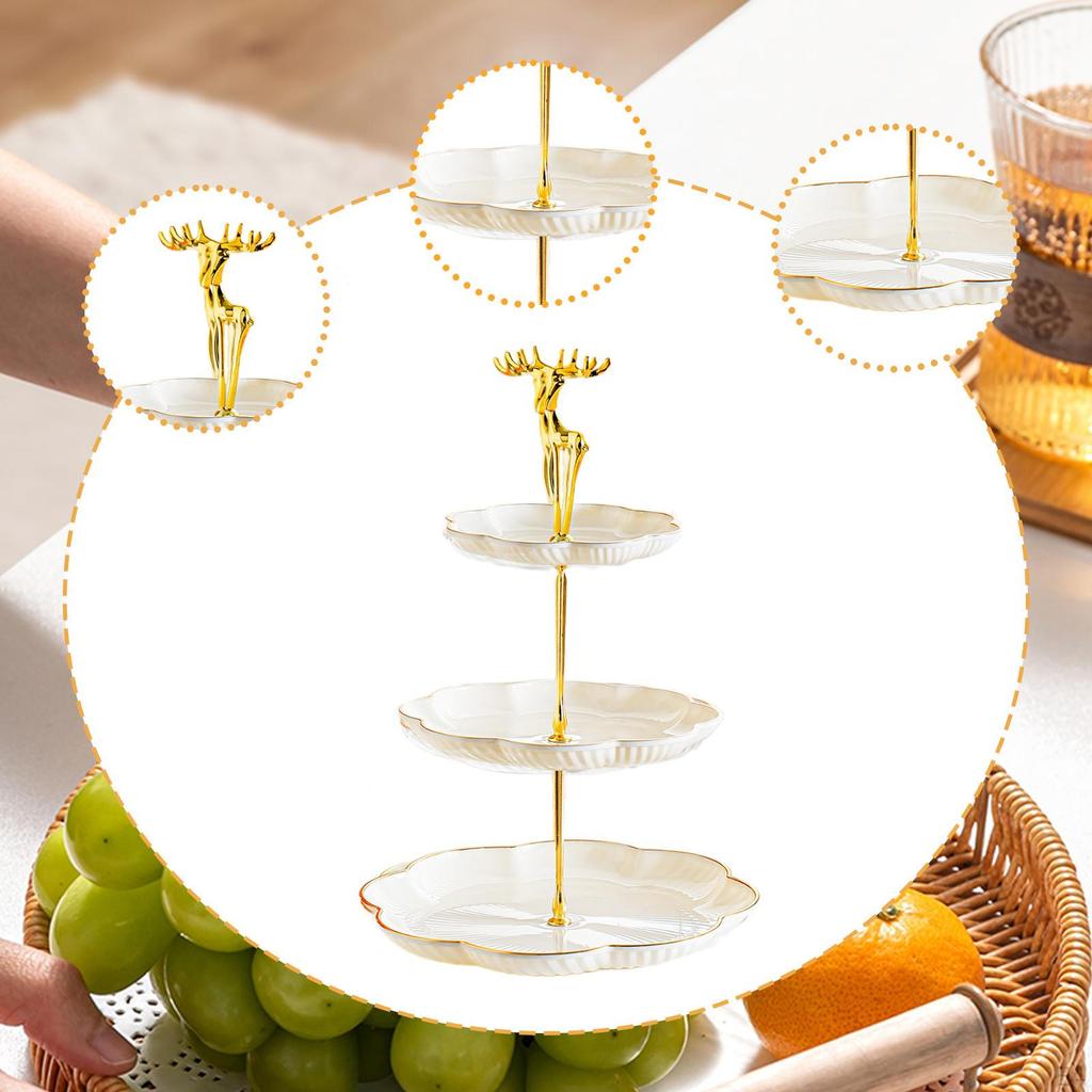 Cake Display Stand, Food Serving Tray, Fruit And Snack Rack For,