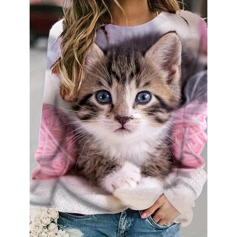 

Женская футболка, 3D-печать, круглый вырез, короткий рукав, повседневная, легкий топ, свежий, хип-хоп, большой размер, модный XL