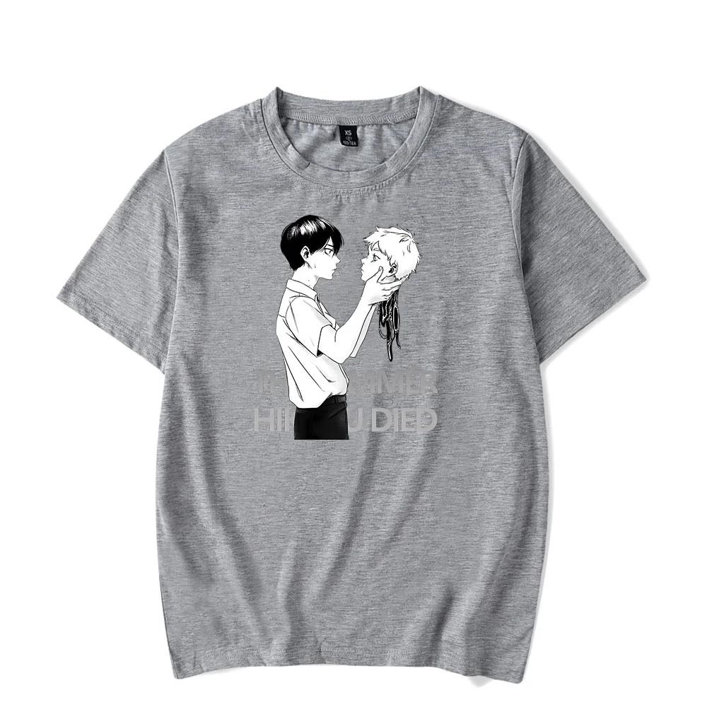 Letnia śmierć Hikaru Anime Vintage Unisex T-shirt Modny Męski Damski T-shirt Letnie Ubrania Odzież Anime Manga