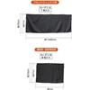 Napolex NSTILE Car Camping Front Hook Universal UV Car Curtains, 3-Piece Set, Black, Mount, Size, Protection, Supplies, Sunshade, NST-1