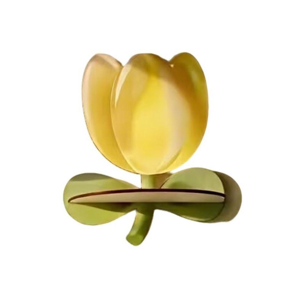 Wood Flower Wall Shelf Flower Shape Decorative Wall Shelf Gifts Display Rack  Room Decoration