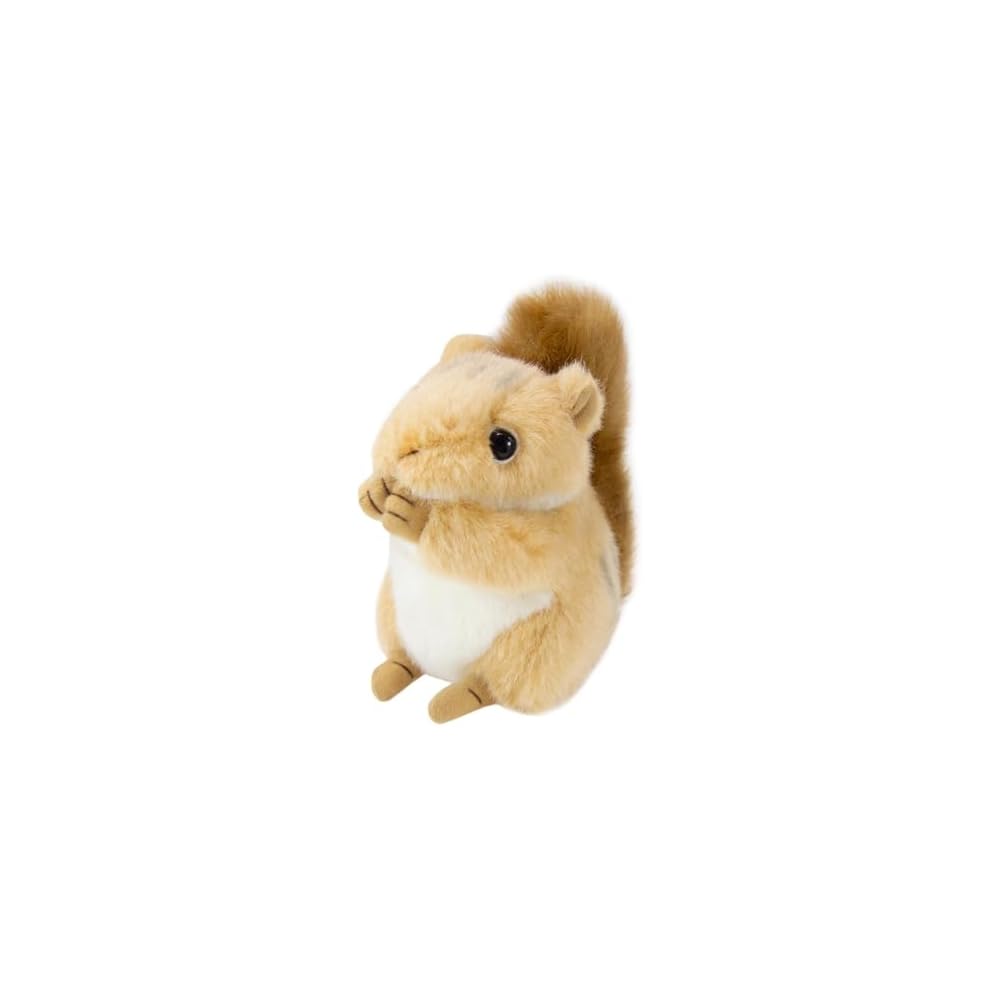 Yoshitoku Risu No Sack Plush Squirrel Toy Soft Stuffed Animal Kids Gift