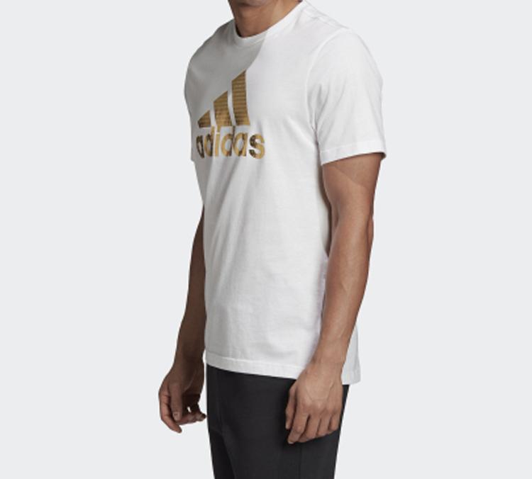Adidas Set in Sleeve T Shirt Men's White GE4700
